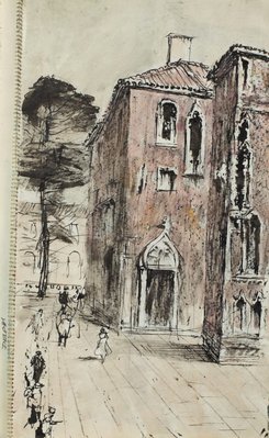 Alternate image of Sketchbook no. 11: Italy, Greece, Paris 1966 by Lloyd Rees