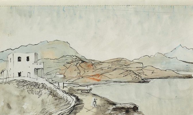 Alternate image of Sketchbook no. 11: Italy, Greece, Paris 1966 by Lloyd Rees