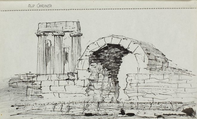 Alternate image of Sketchbook no. 11: Italy, Greece, Paris 1966 by Lloyd Rees