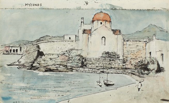 Alternate image of Sketchbook no. 11: Italy, Greece, Paris 1966 by Lloyd Rees
