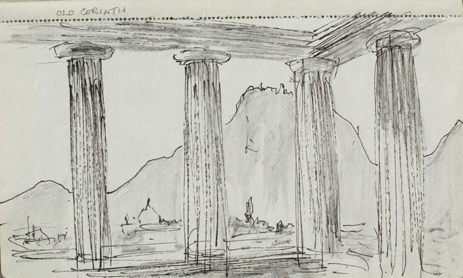 Alternate image of Sketchbook no. 11: Italy, Greece, Paris 1966 by Lloyd Rees