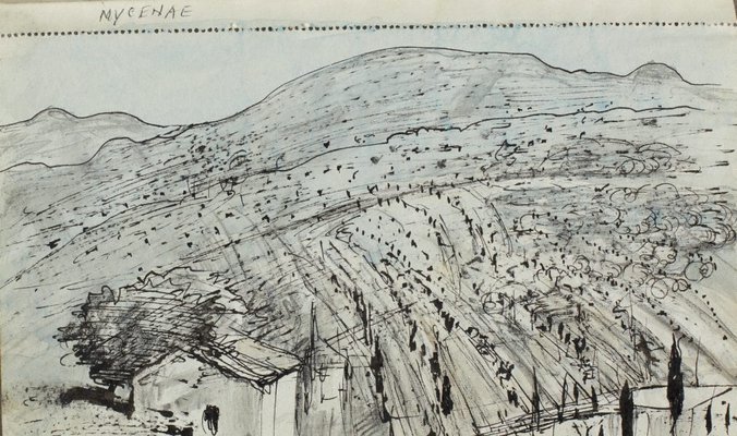Alternate image of Sketchbook no. 11: Italy, Greece, Paris 1966 by Lloyd Rees