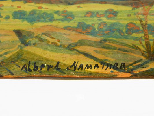 Alternate image of Woomera (Untitled Landscape) by Albert Namatjira