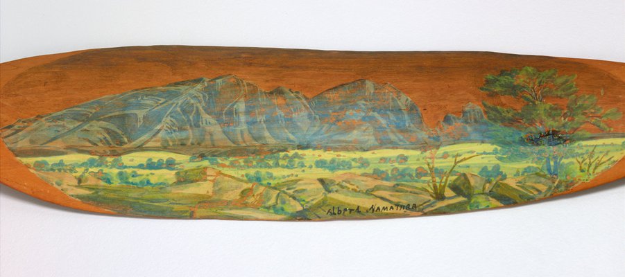 Alternate image of Woomera (Untitled Landscape) by Albert Namatjira