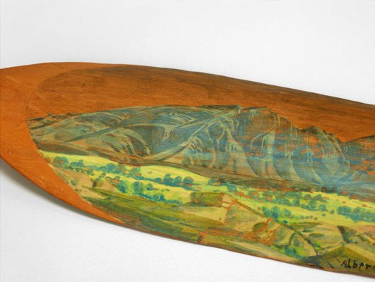 Alternate image of Woomera (Untitled Landscape) by Albert Namatjira