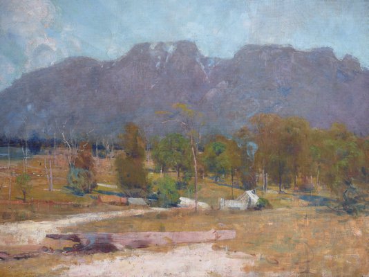 Alternate image of The Gloucester Buckets (also known as Landscape: the AA Co's million acres) by Arthur Streeton