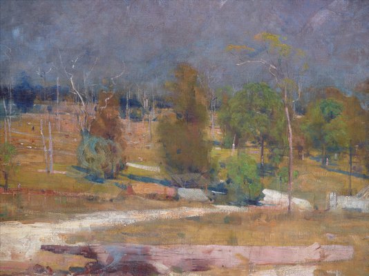 Alternate image of The Gloucester Buckets (also known as Landscape: the AA Co's million acres) by Arthur Streeton