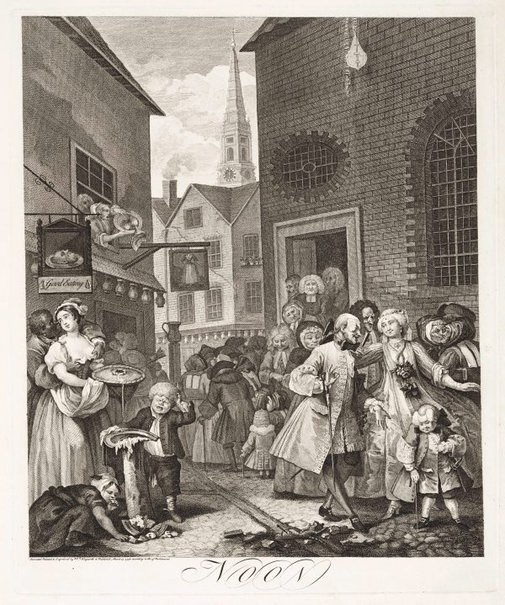 'Noon' by Hogarth