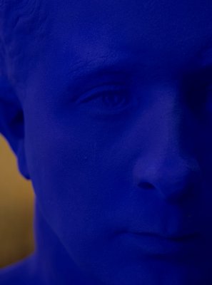 Alternate image of Portrait relief PR3 (portrait of Claude Pascal) by Yves Klein