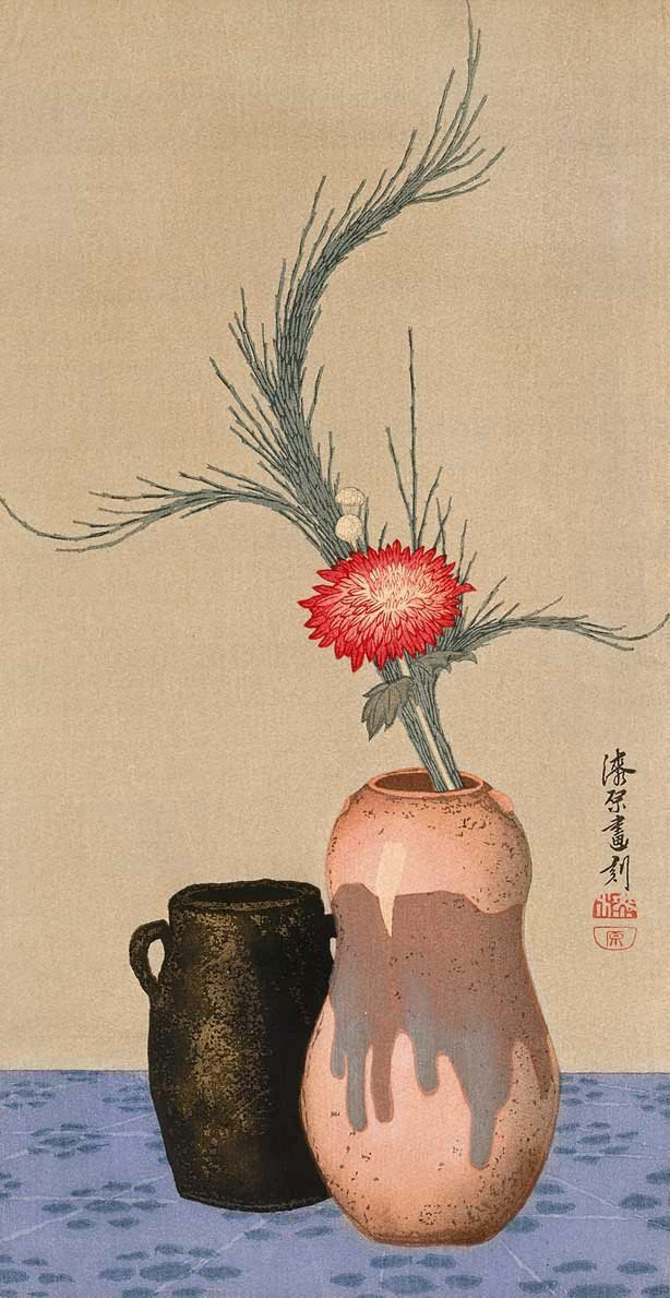 Untitled (still life), 20th century by Urushibara Yoshijirô :: | Art ...