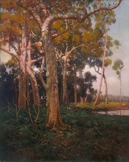 The golden splendour of the bush, (circa 1906) by W Lister Lister