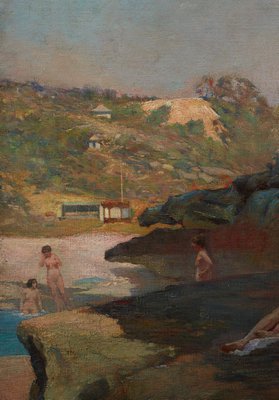 Alternate image of Tamarama Beach, forty years ago, a summer morning by Julian Ashton