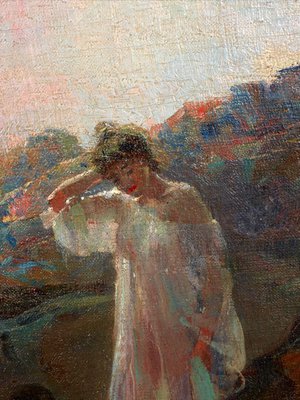 Alternate image of Tamarama Beach, forty years ago, a summer morning by Julian Ashton