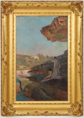 Alternate image of Tamarama Beach, forty years ago, a summer morning by Julian Ashton