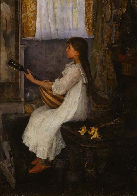 Mignon, (1890) by Elizabeth Stanthope Forbes