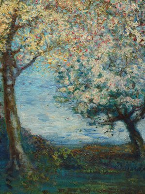 Alternate image of An apple orchard in Brittany by Charles Conder