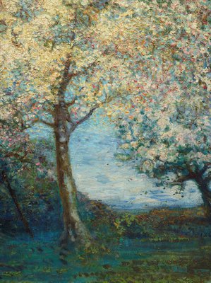 Alternate image of An apple orchard in Brittany by Charles Conder