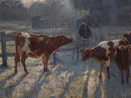 Alternate image of Spring frost by Elioth Gruner