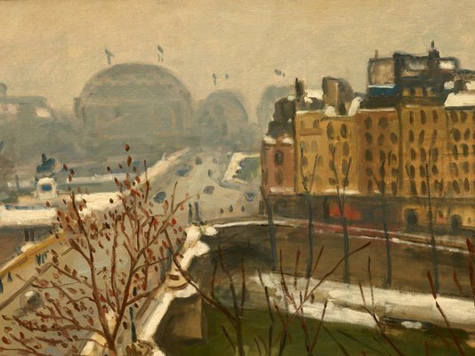 Alternate image of The Pont Neuf in the snow by Albert Marquet