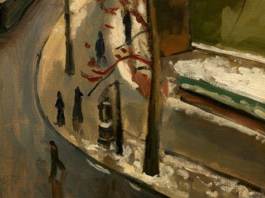 Alternate image of The Pont Neuf in the snow by Albert Marquet