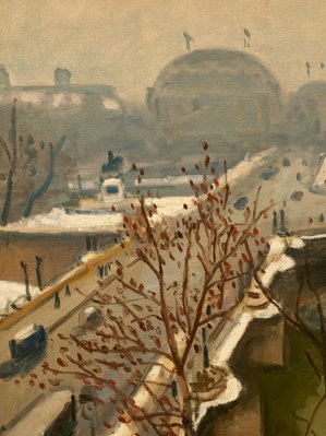 Alternate image of The Pont Neuf in the snow by Albert Marquet