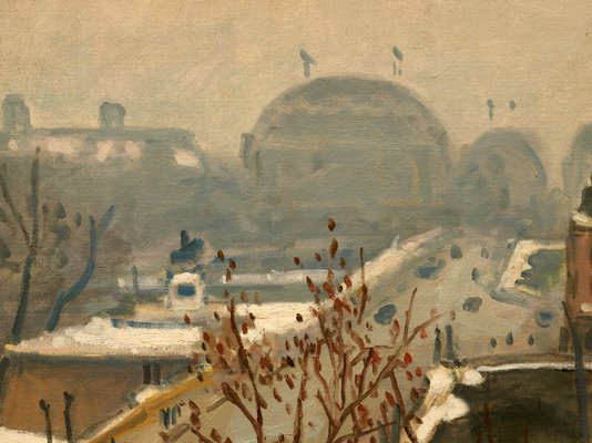 Alternate image of The Pont Neuf in the snow by Albert Marquet