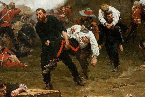 Alternate image of The defence of Rorke's Drift 1879 by Alphonse de Neuville