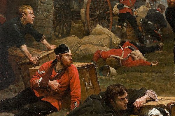 Alternate image of The defence of Rorke's Drift 1879 by Alphonse de Neuville