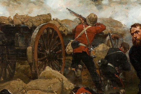 Alternate image of The defence of Rorke's Drift 1879 by Alphonse de Neuville