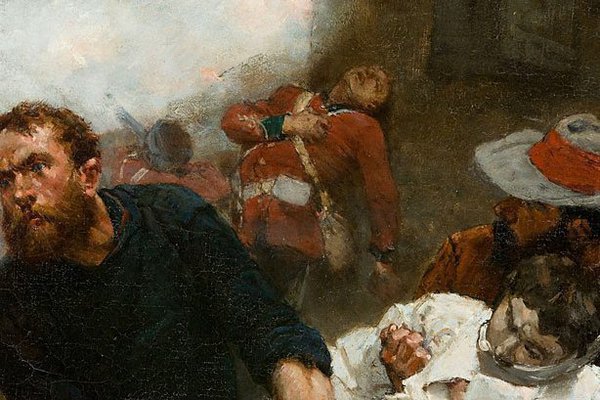 Alternate image of The defence of Rorke's Drift 1879 by Alphonse de Neuville