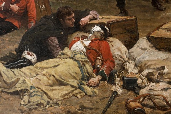 Alternate image of The defence of Rorke's Drift 1879 by Alphonse de Neuville