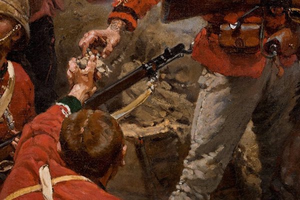 Alternate image of The defence of Rorke's Drift 1879 by Alphonse de Neuville