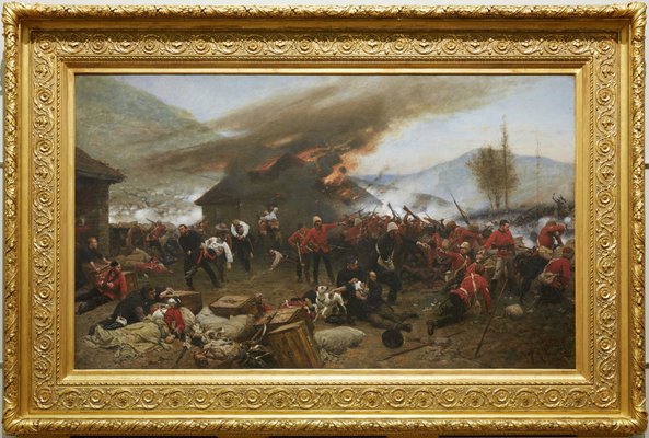 Alternate image of The defence of Rorke's Drift 1879 by Alphonse de Neuville