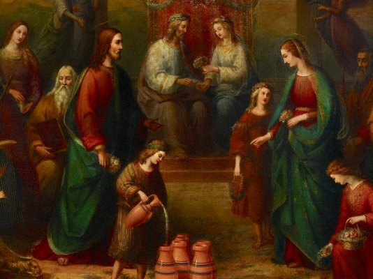 Alternate image of The marriage at Cana of Galilee by Adelaide Ironside