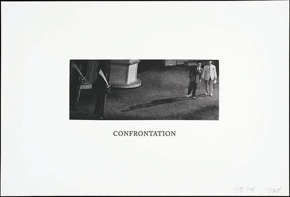 Alternate image of Some narrow views: (either tall or wide) by John Baldessari