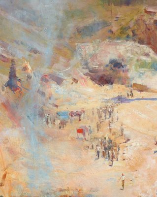 Alternate image of Fire's on by Arthur Streeton