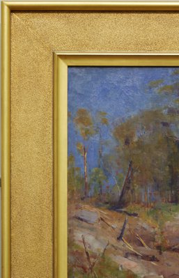 Alternate image of Fire's on by Arthur Streeton