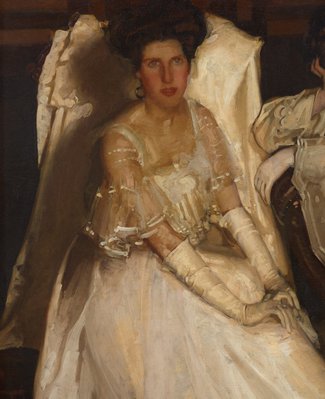Alternate image of Two girls in white by Hugh Ramsay