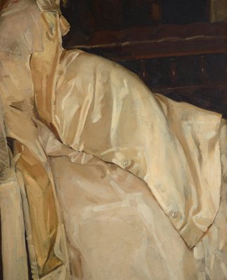 Alternate image of Two girls in white by Hugh Ramsay