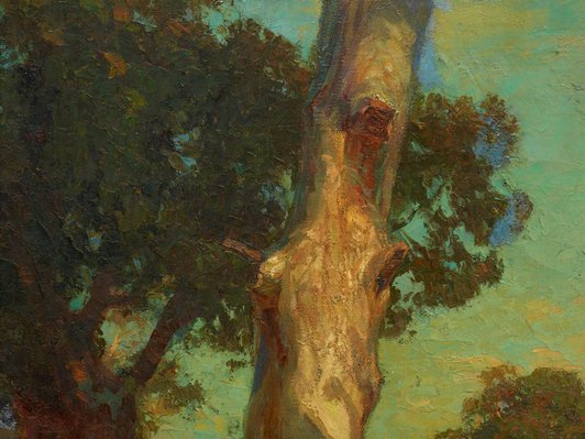 Alternate image of Hauling timber by Hans Heysen