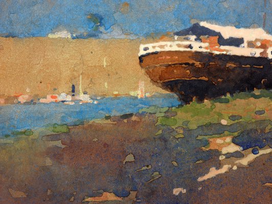 Alternate image of Brisbane River by J J Hilder