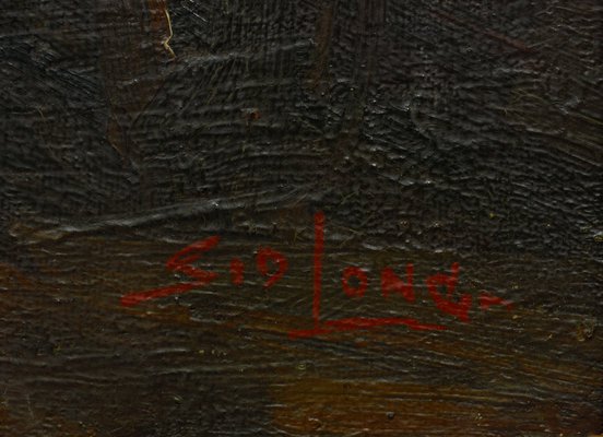 Alternate image of Hawkesbury landscape by Sydney Long