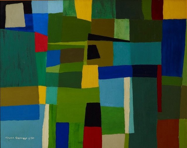 Abstract painting, (1950) by Grace Crowley