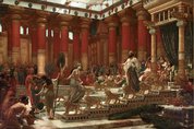 The visit of the Queen of Sheba to King Solomon, 1890 by Sir Edward John Poynter