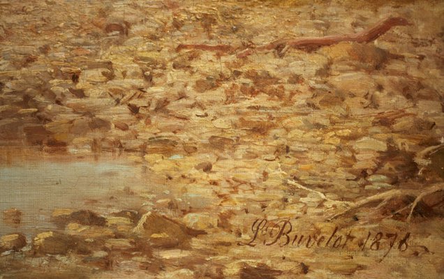 Alternate image of Goodman's Creek, Bacchus Marsh, Victoria by Louis Buvelot
