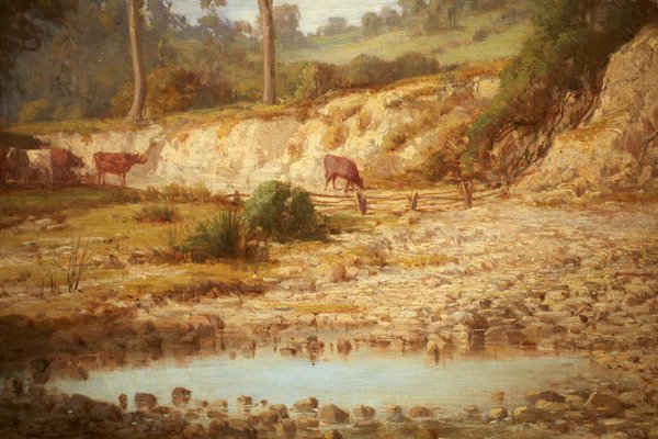 Alternate image of Goodman's Creek, Bacchus Marsh, Victoria by Louis Buvelot