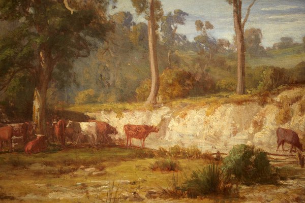 Alternate image of Goodman's Creek, Bacchus Marsh, Victoria by Louis Buvelot