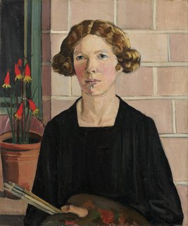 Self portrait, (1930) by Margaret Preston