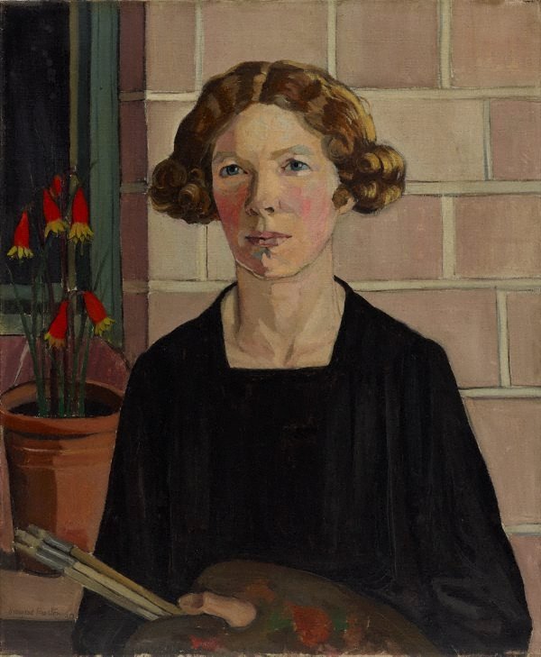 Self portrait, (1930) by Margaret Preston