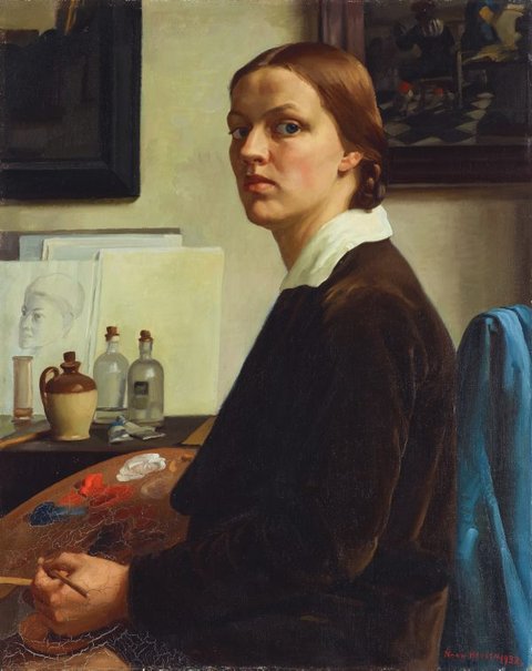 Self portrait, (1932) by Nora Heysen